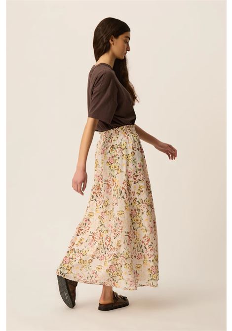 Gonna Des Petits Hauts Roxie midi in voile di cotone Verveine Des Petits Hauts | Tute & Jumpsuit | 1260465VERVEINE